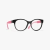 Chanel Pantos Eyeglasses In Black & Pink 
