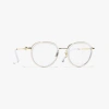 Chanel Pantos Eyeglasses In Light Gold 