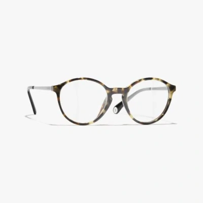 Chanel Pantos Eyeglasses In Brown
