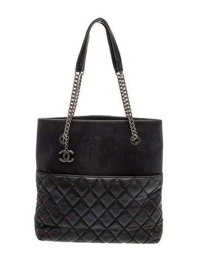 Pre-owned Chanel Paris-cuba Urban Delight Tote In Black