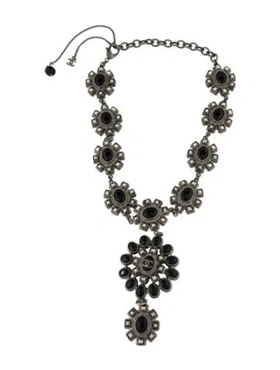 Pre-owned Chanel Paris-dallas Resin Cc Statement Collar Necklace, 17" In Multi
