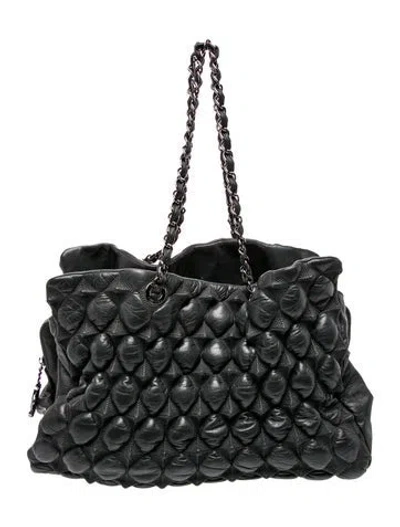 Pre-owned Chanel Paris-moscou Stravinsky Tote In Black