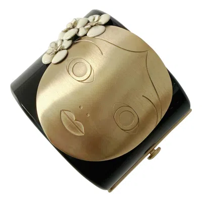 Pre-owned Chanel Paris-moscow Matryoshka Doll Cuff Bracelet In Brown
