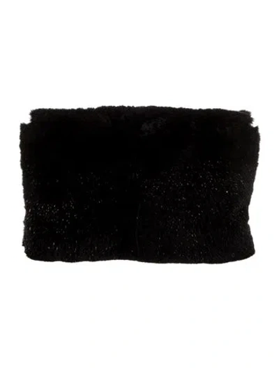 Pre-owned Chanel Paris-rome Orylag Clutch In Black