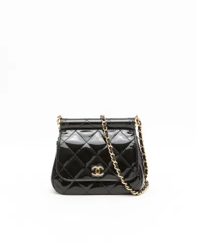 Pre-owned Chanel Patent Mini Bag