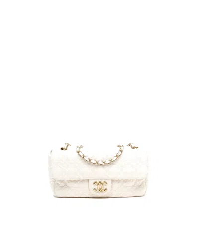 Pre-owned Chanel Patent Rock In Moscow Single Flap Bag