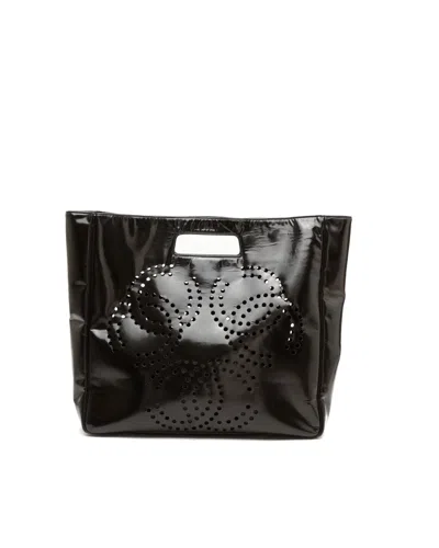 Chanel Perforated Cc Tote Bag In Black