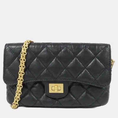 Pre-owned Chanel Phone Case In Black