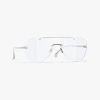 Chanel Pilot Blue Light Glasses In Silver 