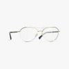 Chanel Pilot Eyeglasses In Gold