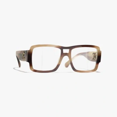 Chanel Pilot Eyeglasses In Neutral