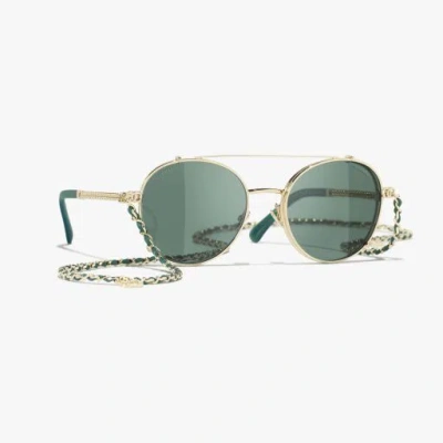 CHANEL PILOT SUNGLASSES