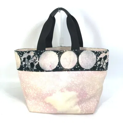 Pre-owned Chanel Pink Cotton Tote Bag ()