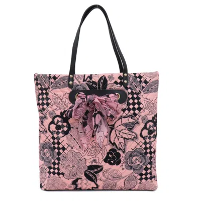 Pre-owned Chanel Pink Cotton Tote Bag ()
