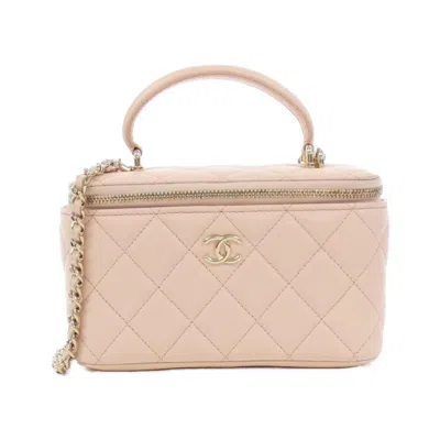 Pre-owned Chanel Pink Leather Shoulder Bag ()