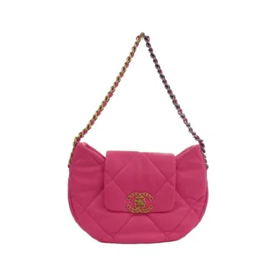 Pre-owned Chanel Pink Leather Shoulder Bag ()