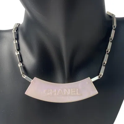 Pre-owned Chanel Pink Necklace () In Multi