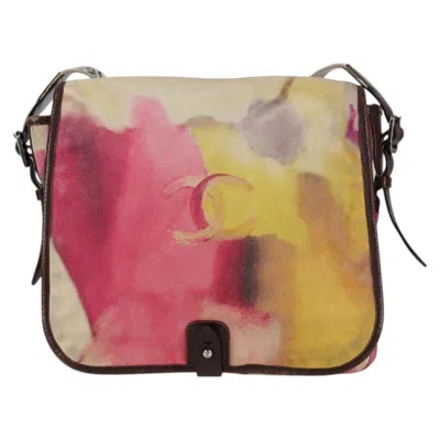 Pre-owned Chanel Pink Suede Shoulder Bag ()