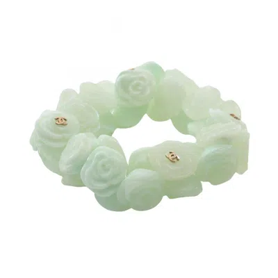 Pre-owned Chanel Plastic Charm Bracelet () In Green