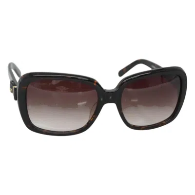 Pre-owned Chanel Plastic Glasses () In Brown