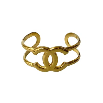 Pre-owned Chanel Plating Bangle () In Gold