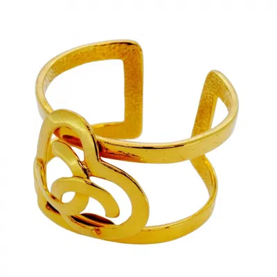 Pre-owned Chanel Plating Bangle () In Gold