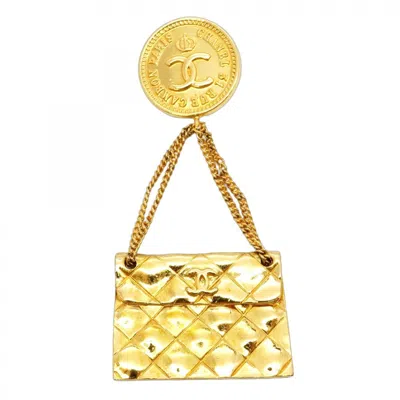 Pre-owned Chanel Plating Brooch () In Gold