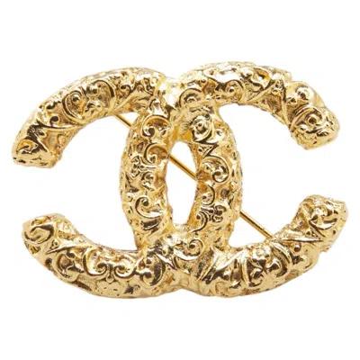 Pre-owned Chanel Plating Brooch () In Gold