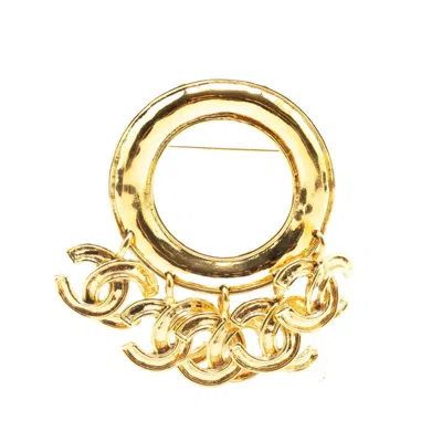 Pre-owned Chanel Plating Brooch () In Gold
