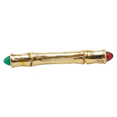 Pre-owned Chanel Plating Brooch () In Gold