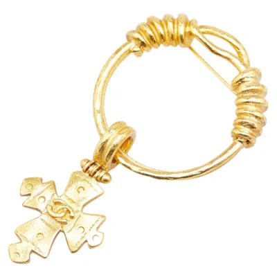Pre-owned Chanel Plating Brooch () In Gold