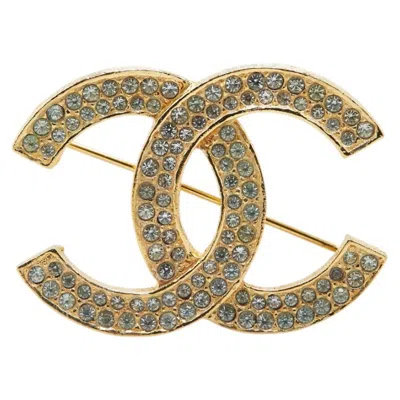 Pre-owned Chanel Plating Brooch () In Gold
