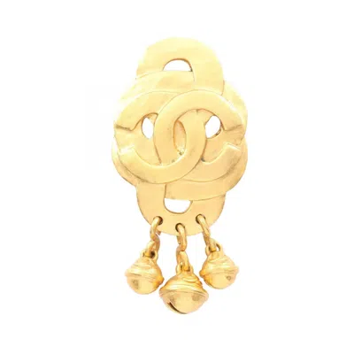 Pre-owned Chanel Plating Brooch () In Gold