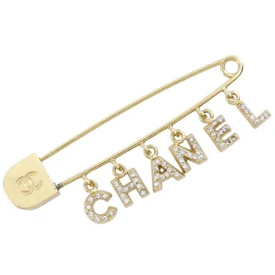 Pre-owned Chanel Plating Brooch () In Gold