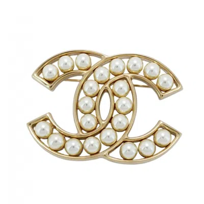 Pre-owned Chanel Plating Brooch () In Multi