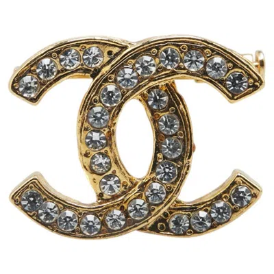 Pre-owned Chanel Plating Brooch () In Silver