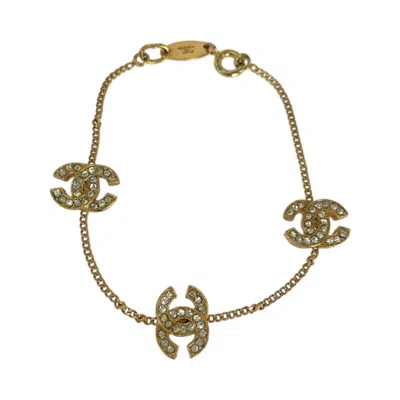 Pre-owned Chanel Plating Charm Bracelet () In Gold
