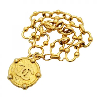 Pre-owned Chanel Plating Charm Bracelet () In Gold