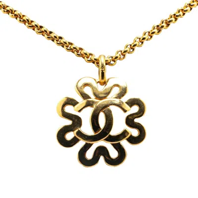 Pre-owned Chanel Plating Necklace () In Black