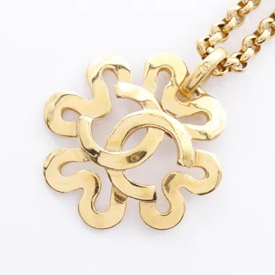 Pre-owned Chanel Plating Necklace () In Gold