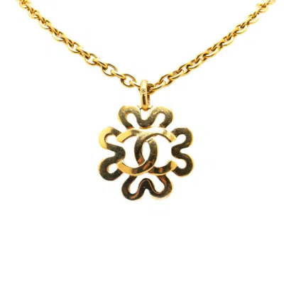 Pre-owned Chanel Plating Necklace () In Gold