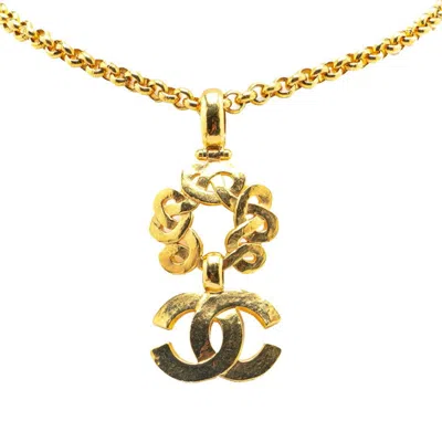 Pre-owned Chanel Plating Necklace () In Gold