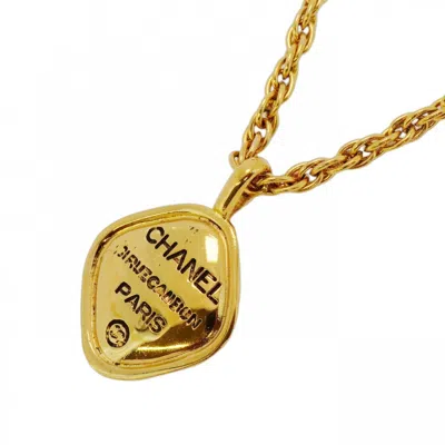 Pre-owned Chanel Plating Necklace () In Gold