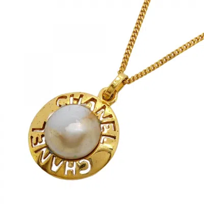 Pre-owned Chanel Plating Necklace () In Gold