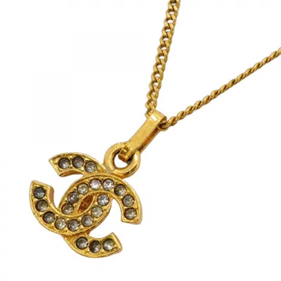 Pre-owned Chanel Plating Necklace () In Gold