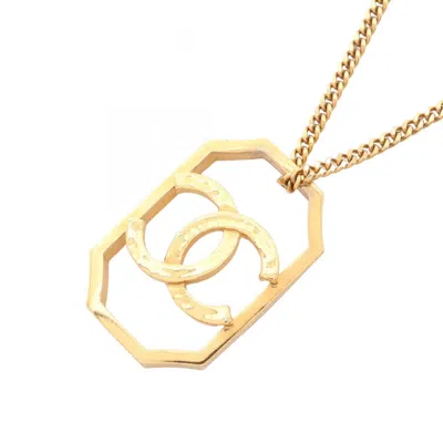 Pre-owned Chanel Plating Necklace () In Gold