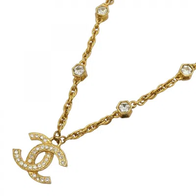 Pre-owned Chanel Plating Necklace () In Gold