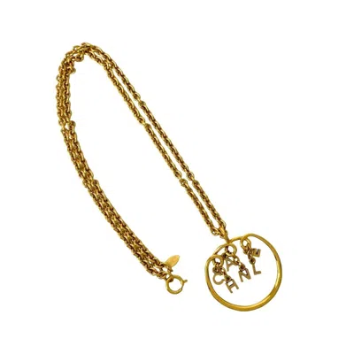 Pre-owned Chanel Plating Necklace () In Gold