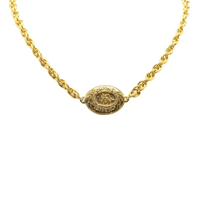 Pre-owned Chanel Plating Necklace () In Gold