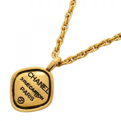Pre-owned Chanel Plating Necklace () In Gold